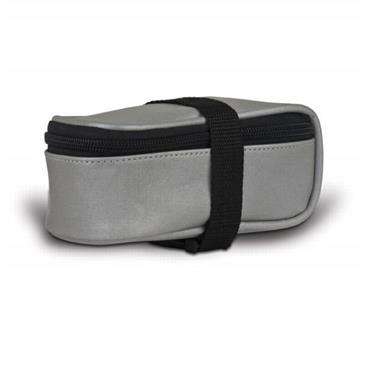 Cycleaware Beamer Reflective Saddle Bag - Interior ID Holder & Key Hook