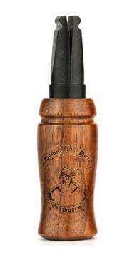 Down N Dirty Outdoors Heckler Crow Call - Walnut Barrel & Hand Shaved Reed