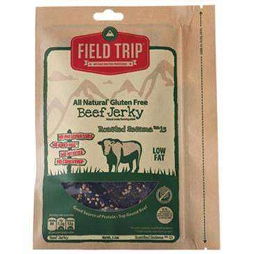 FIELD TRIP JERKY Sesame No 15 Field Trip Jerky - 2 Grams Fat, 22 Grams Protein FIELD TRIP JERKY Sesame No 15 Field Trip Jerky - 2 Grams Fat, 22 Grams Protein