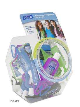 Gojo 1 Ounce Original Purell Jelly Fishbowl 25 Count - Kills 99.99% Grems Gojo 1 Ounce Original Purell Jelly Fishbowl 25 Count - Kills 99.99% Grems
