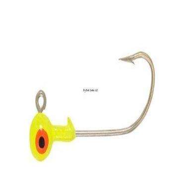 H&H Lure Co. H & H Lure Chartreuse Coahoe Jig Head 1/16 Ounce 10 Per Pack - High Quality H&H Lure Co. H & H Lure Chartreuse Coahoe Jig Head 1/16 Ounce 10 Per Pack - High Quality