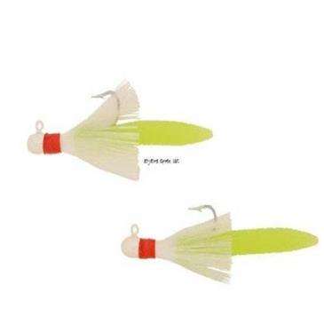 H&H Lure Co. H & H Lure Lime Glow Speck Tail Rig 1/8 Ounce - Fishing Accessory/High Quality H&H Lure Co. H & H Lure Lime Glow Speck Tail Rig 1/8 Ounce - Fishing Accessory/High Quality