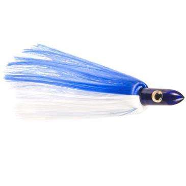 Iland Lures Blue/White Fishing Lure - Features A Weighted Bullet Head Iland Lures Blue/White Fishing Lure - Features A Weighted Bullet Head