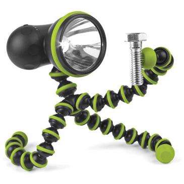 Joby Black/Lime Green Gorillatorch 100 - Flexible/Wrapable Legs & Magnetic Feet