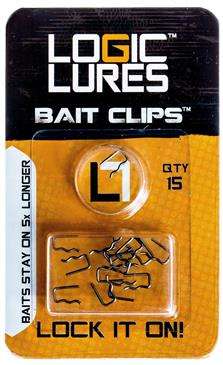 Logic Lures Llc. Logic Lure Wire Clips - Locks Your Lure Onto Any Jig Head Or Hook/Easy To Put On