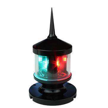 Lunasea Lighting Lunasea Tri-Color LED Navigation Light w/Strobe - 3 Wire Hookup, High Quality