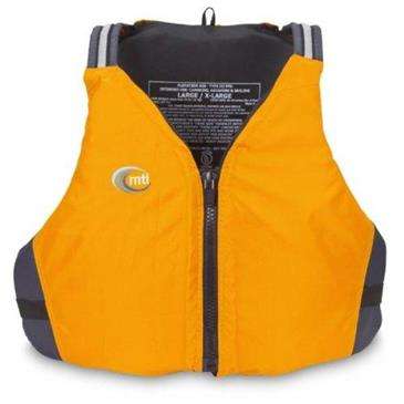 Mti Mango/Gray Journey Life Safety Vest 2-XLRG/3-XLRG - Ideal For Canoeing/Kayak