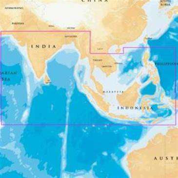 Navionics XL9 31XG Indian Ocean & South China Sea SD Card - Freshest Data