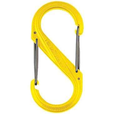 Nite Ize Yellow S-Biner Plastic #4 - Accessory, Lightweight, Colorful