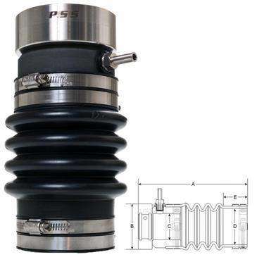 PSS Shaft Seal 1 3/4" Shaft 3 1/4" Tube - 100% Water Tight, Easily Retrofitted