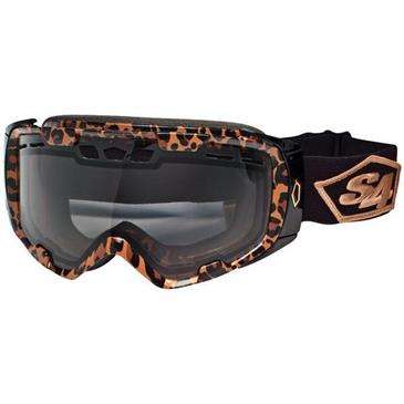 S4 ALRT Leopard Photo Smoke Goggle - Triple layer NEOFOAM Super Wick Gasket