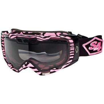 S4 ALRT PK Zebra Photo Smoke Goggle - Triple layer NEOFOAM Super Wick Gasket