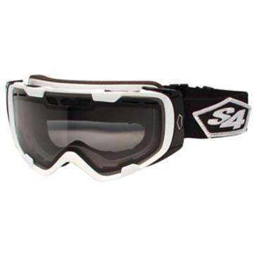 S4 White Smoke ALRT Photo Goggle - Optical Armor Anti-Scratch Coating