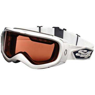S4 White/White Rose Tour Adult Goggle - 100% UV Protection/S4 Optical Armor