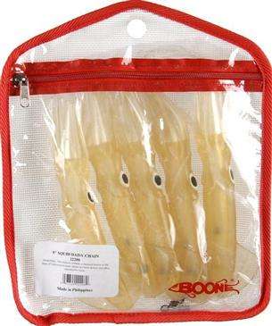 Generic Squid Daisy Chain 9'' Natural - 9'' Squid Daisy Chain Natural