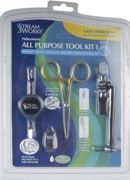 STREAM works All Purpose Tool Kit I - A Great Starter Set For Any Fisherman STREAM works All Purpose Tool Kit I - A Great Starter Set For Any Fisherman