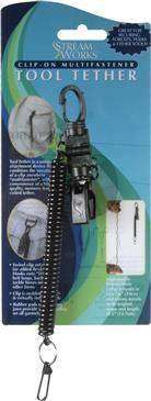 STREAM works Tool Tether W/Multi-Fastener - 360 Degrees For Added Flexibility STREAM works Tool Tether W/Multi-Fastener - 360 Degrees For Added Flexibility