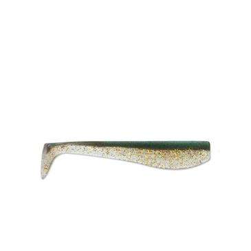 Trigger X Paddle Tail Shiner Minnow Fishing Lure 3.5'' - Ribbed Surface Area