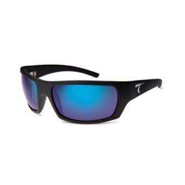 Typhoon Matte Black/Av Merdian Blue Cayucos Glasses - For Intense Sunlight