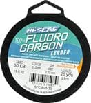 Generic American Fishing Wire Clear Fluorcarbon Leader 50 Pounds Test 25 Yards