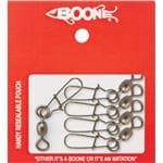 Boone Bait Black Crane Duo Lock Swivels Size 1 - Handy Resealable Pouch