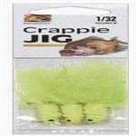 Danielson Pink/White Jig Crappie 3 Per Pack 1/32 Ounce - Epoxy Coated Head