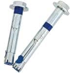 Five Piece Rawl Carbon Steel Power Bolt 3/8'' X 3'', use With Steel Bolt Hanger