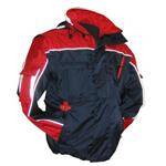 Float Tech Red/Navy Rally Jacket Inflatable PFD X-Large - USCG Approved