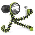 Joby Black/Lime Green Gorillatorch 100 - Flexible/Wrapable Legs & Magnetic Feet