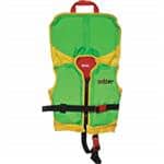 Mti Lime Yellow Infant PFD Life Safety Vest - For The Smallest Pre-Swim Paddlers