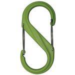 Nite Ize Lime Green S-Biner Plastic Size #6 - Stainless Steel Wire