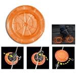 Nite Ize See'em LED Mini Spoke Lights Amber 2 Per Pack - Weather Resistant