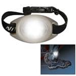 Nite Ize White RideLit LED Bike Light - Simple Push Button On/Off Operation