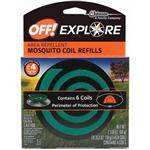 Off! Explore Area Repellent Mosquito Coil Refills 6 PK - Perimeter Of Protection