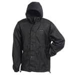 Onyx Black 9400 Packable Nylon Rain Jacket Large - Outdoors/Waterproof/Breathable