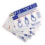 Pro Knot Paddling Guide Cards - KNot Tying Step By Step Illustrated Instructions