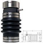 PSS Shaft Seal 1 3/4" Shaft 3 1/4" Tube - 100% Water Tight, Easily Retrofitted