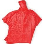 Red Ledge Adult Vinyl Poncho - Rain Gear, Emergency, Survival, Pu Coated Nylon