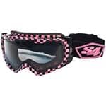 S4 ALRT Pink/Black Photo Smoke Goggle - Triple layer NEOFOAM Super Wick Gasket