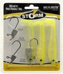 Generic Storm Wildeye Pro Paddle Tail 3.5 (Chartreuse Pearl, Size- 3.5) - Wildeye P Paddle Tail 3.5Chart