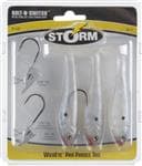Generic Storm Wildeye Pro Paddle Tail 3.5 (Pearl, Size- 3.5) - Wildeye P Paddle Tail 3.5Pearl
