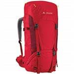 Vaude Red/Salsa Astra Backpack 55+10 II - Side Mesh Pockets/Removable Hip Belt