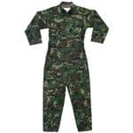 Generic Woodland Camouflage Air Force Zippered Coverall